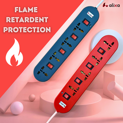 Alixa Extension Socket Adore 4+4 - Power Up Your Home with Ease
