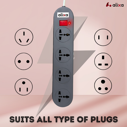 Alixa Extension Socket Adore 4+1 - The Perfect Solution for Your Power Needs