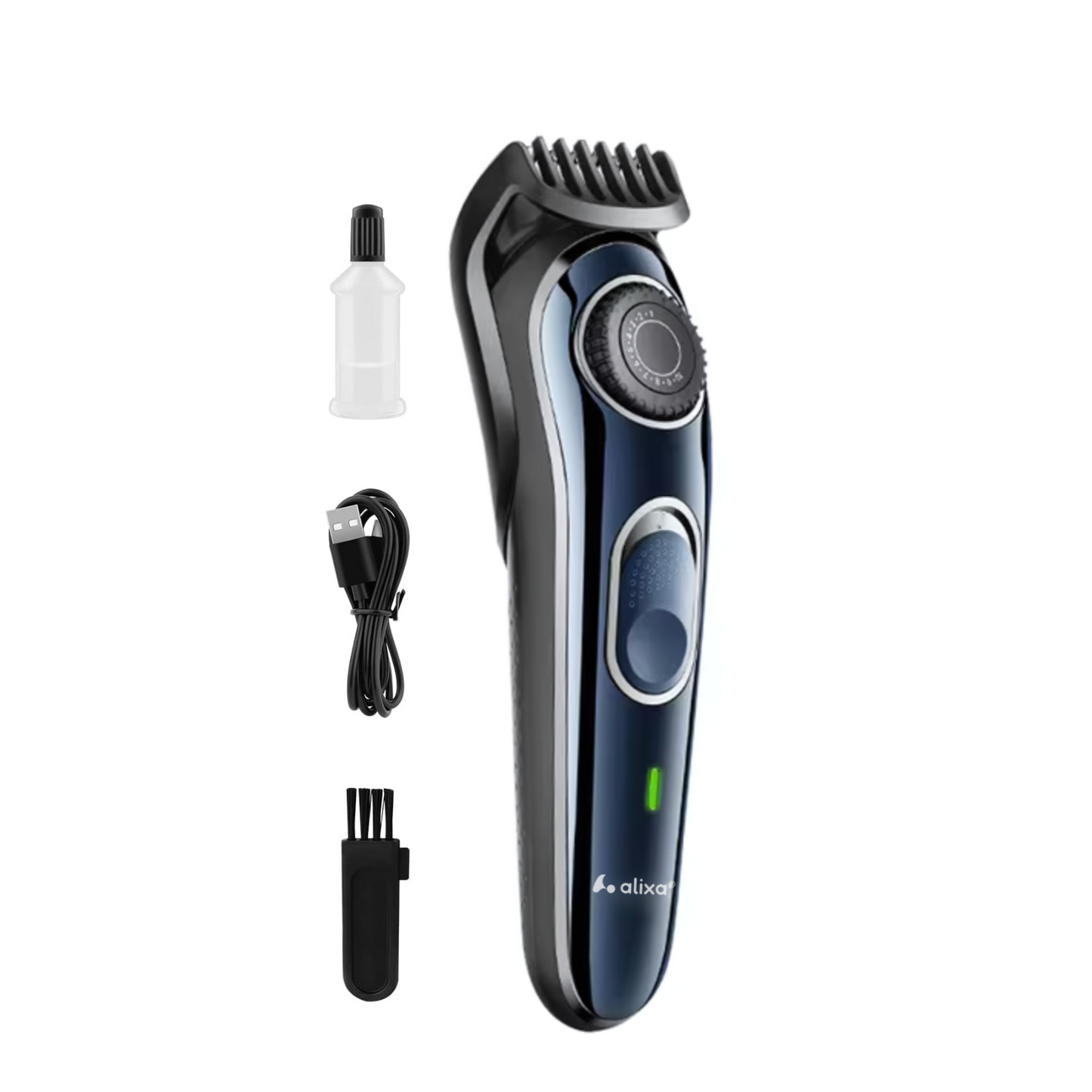 2 in 1 Alixa Hair Clipper MU-T-1007 - Versatile and Efficient Hair Cutting Tool