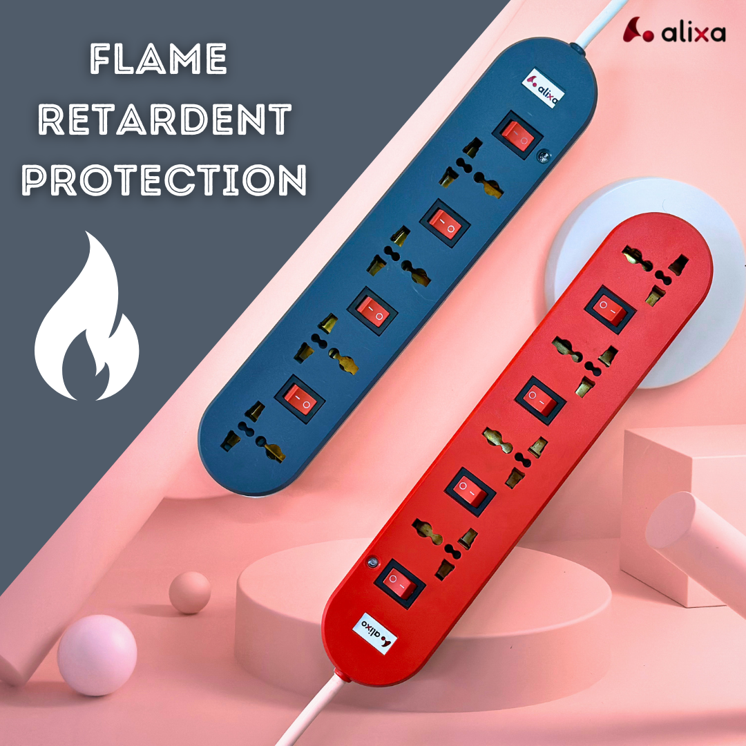 Alixa Extension Socket Adore 4+4 - Power Up Your Home with Ease