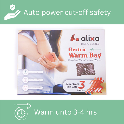 Alixa Warm water bags for pain relief(Multicolour)